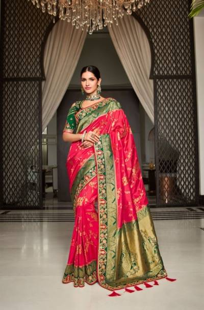 Anaara 5700 Series By Tathastu Designer Silk Wedding Saree Collection